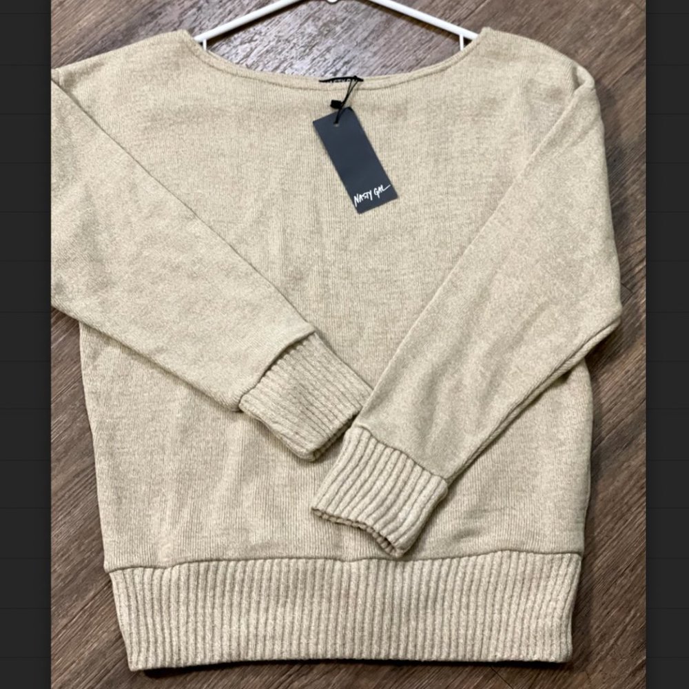 Nasty Gal Stone Sweater